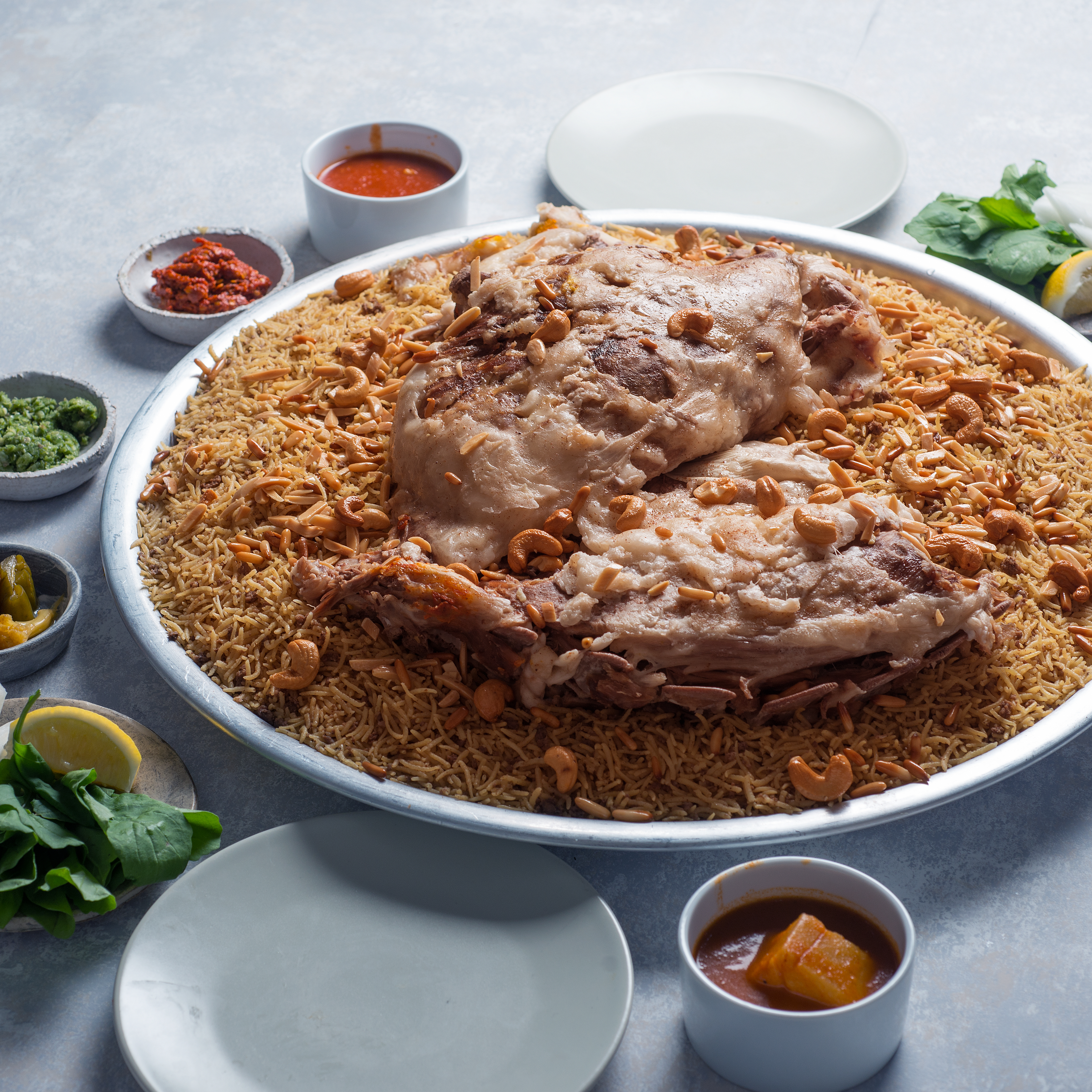 Traditional dish at Beit Ladan