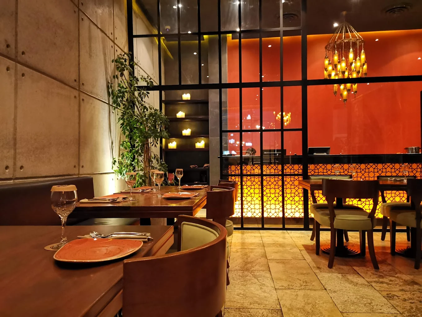 Arabesque dishes at Dine